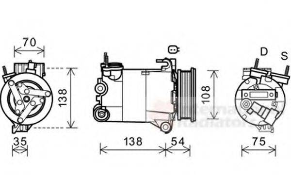 FORD LR207784 Компресор, кондиціонер