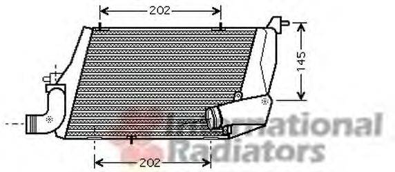 AUDI 4E0145805D Інтеркулер