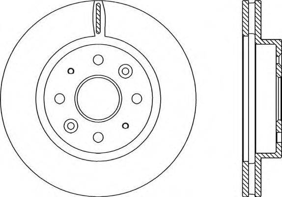 OPEN PARTS BDR2210.20