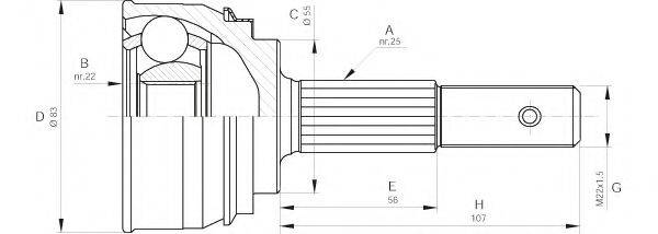 OPEN PARTS CVJ5163.10