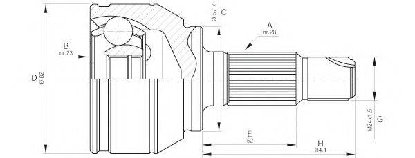 OPEN PARTS CVJ5518.10