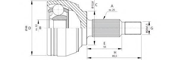 OPEN PARTS CVJ5697.10