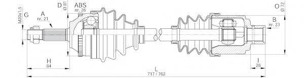 OPEN PARTS DRS6073.00