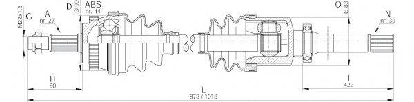 OPEN PARTS DRS6109.00