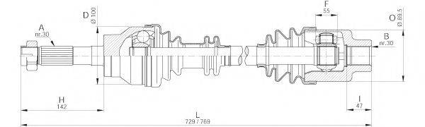 OPEN PARTS DRS6190.00