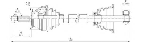 OPEN PARTS DRS6206.00