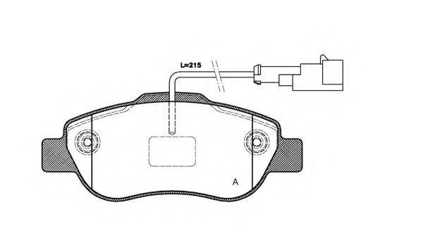 OPEN PARTS BPA1100.21