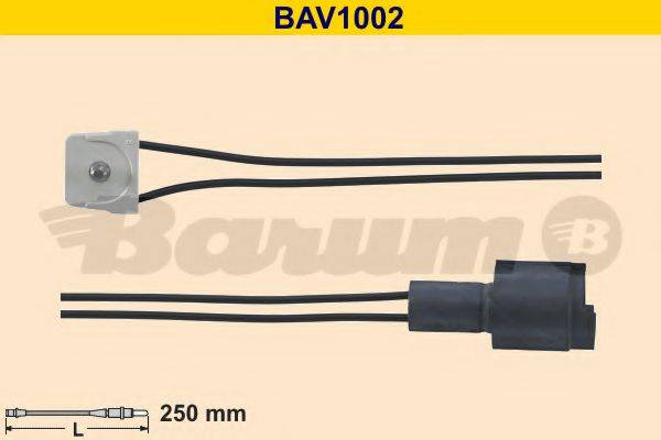 BARUM BAV1002 Сигналізатор, знос гальмівних колодок