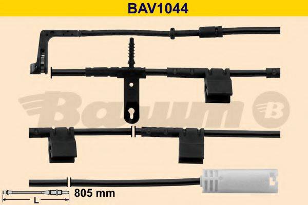 BARUM BAV1044 Сигналізатор, знос гальмівних колодок