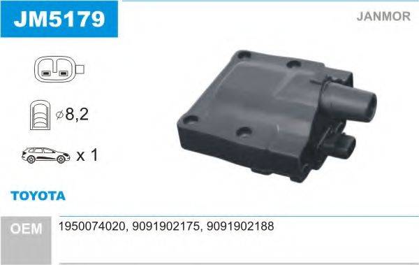 JANMOR JM5179 Котушка запалювання