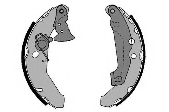 RAICAM 2769 Комплект гальмівних колодок