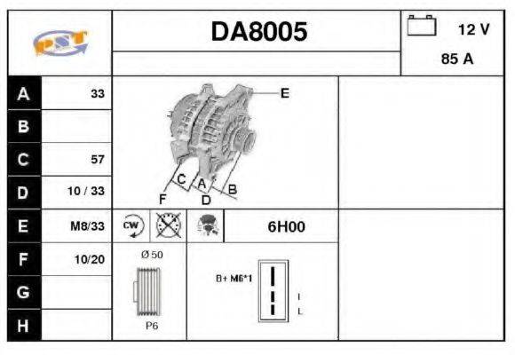 SNRA DA8005