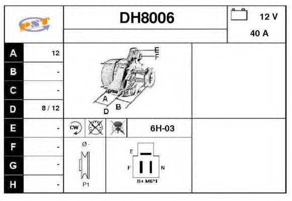 SNRA DH8006 Генератор