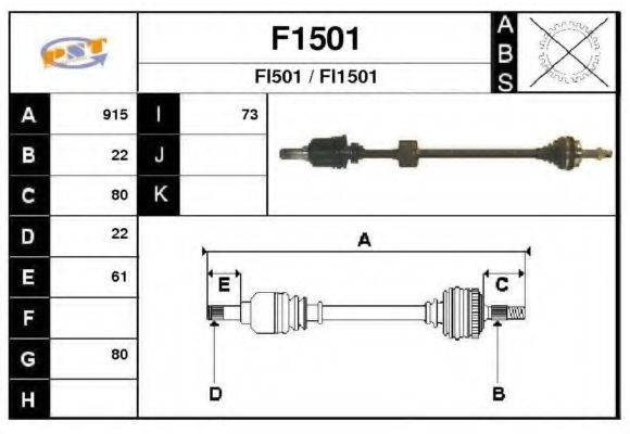 SNRA F1501