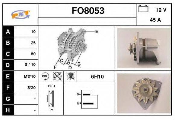 SNRA FO8053 Генератор