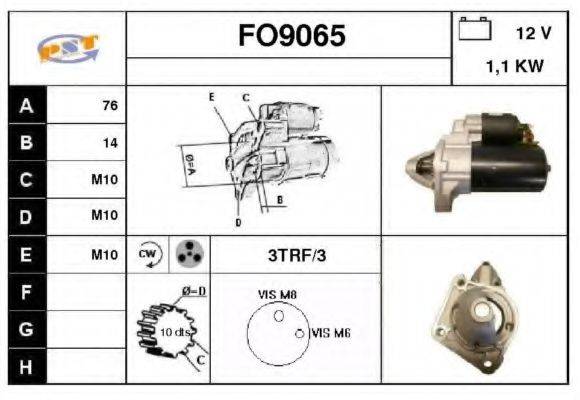 SNRA FO9065 Стартер