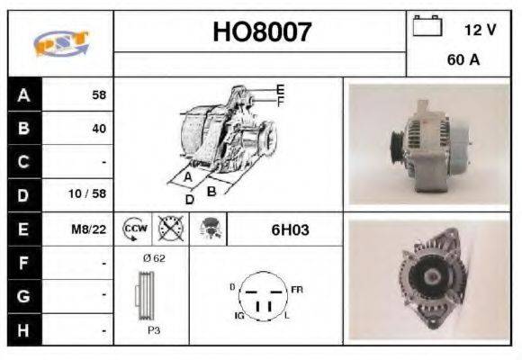 SNRA HO8007 Генератор