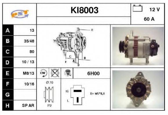 SNRA KI8003 Генератор