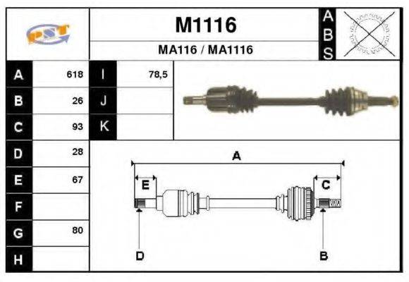 SNRA M1116