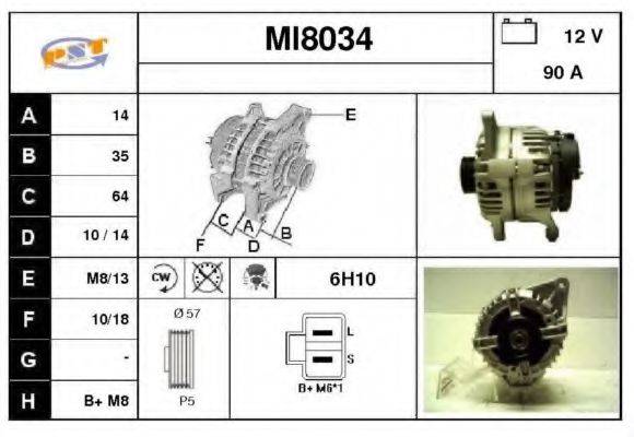 SNRA MI8034 Генератор