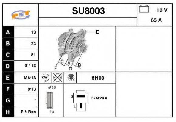 SNRA SU8003