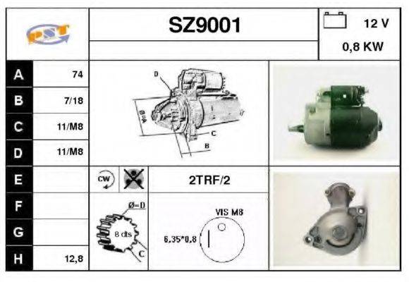 SNRA SZ9001 Стартер