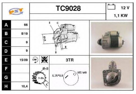 SNRA TC9028 Стартер