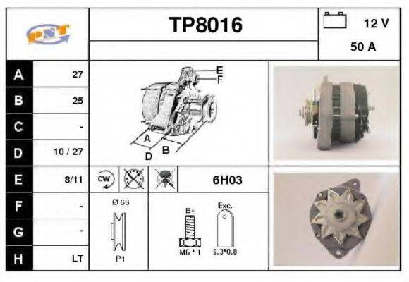 SNRA TP8016 Генератор