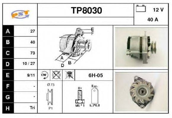 SNRA TP8030 Генератор