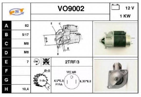 SNRA VO9002 Стартер