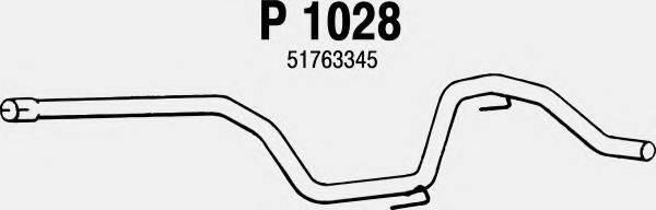 FENNO P1028 Труба вихлопного газу