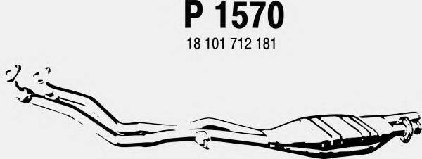 FENNO 1570 Передглушувач вихлопних газів