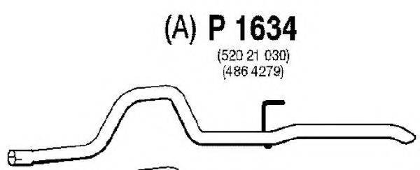 FENNO P1634 Труба вихлопного газу
