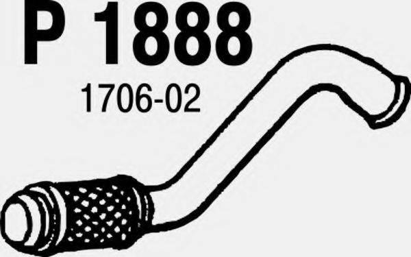 FENNO 1888 Труба вихлопного газу