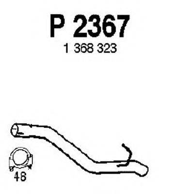 FENNO P2367 Труба вихлопного газу