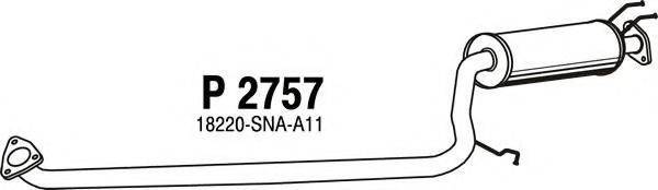 FENNO 2757 Середній глушник вихлопних газів