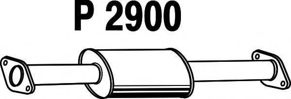 FENNO 2900 Середній глушник вихлопних газів