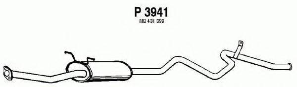 FENNO 3941 Глушник вихлопних газів кінцевий