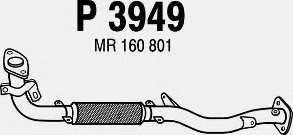 BOLINDER MUNKTELL BM70437 Труба вихлопного газу