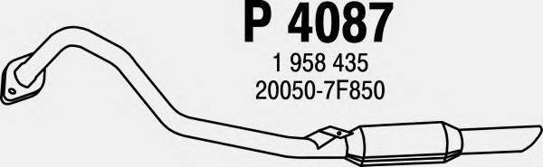 FORD 200507F850 Глушник вихлопних газів кінцевий