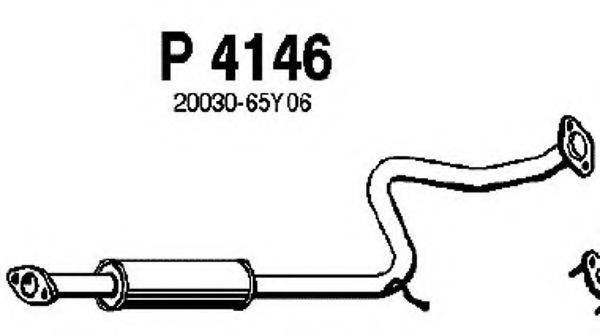 FENNO 4146 Середній глушник вихлопних газів