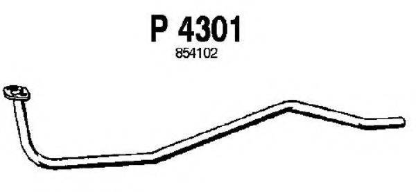 FENNO P4301 Труба вихлопного газу