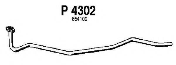 FENNO P4302 Труба вихлопного газу