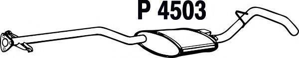 FENNO P4503 Середній глушник вихлопних газів