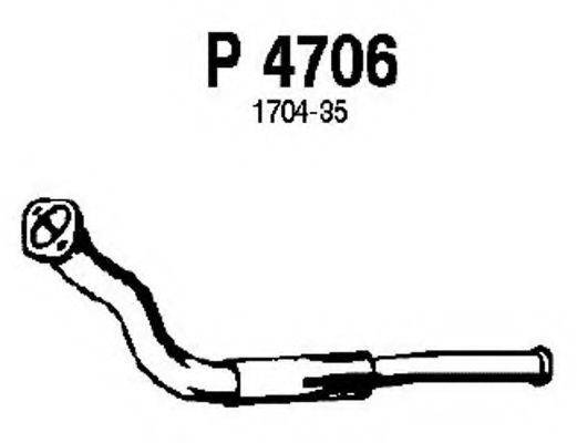 FENNO P4706 Труба вихлопного газу
