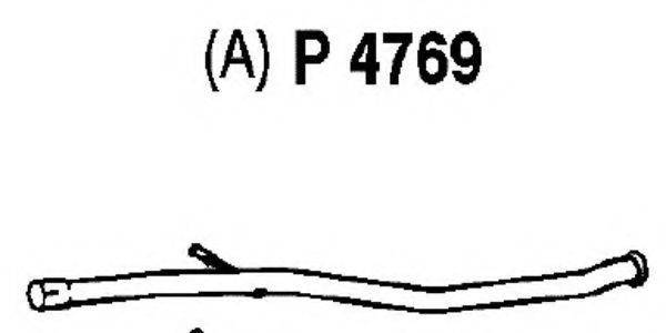 MTS 42130 Труба вихлопного газу