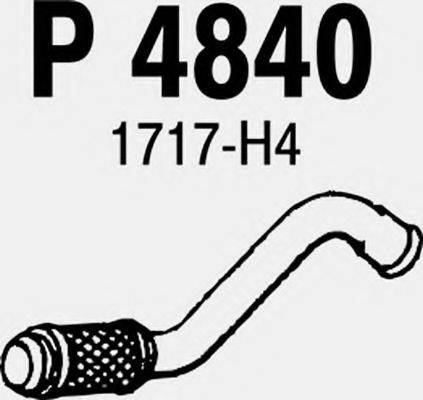 FENNO P4840 Труба вихлопного газу