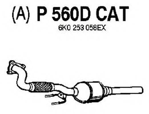 SEAT 6K0252058EX Каталізатор