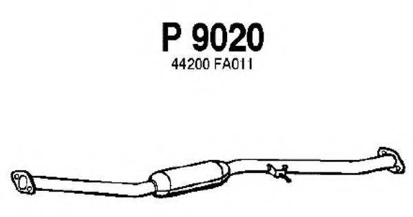 FENNO P9020 Середній глушник вихлопних газів