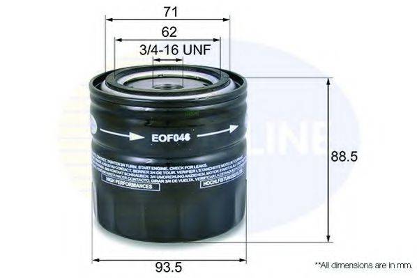COMLINE EOF046 Масляний фільтр